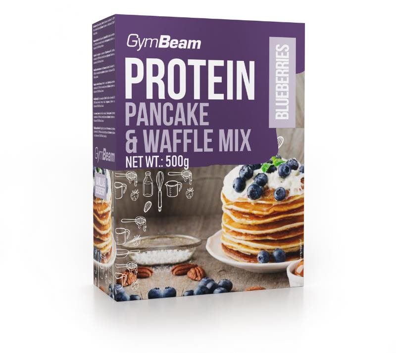 GymBeam Proteínové palacinky Pancake Mix, blueberries Palacinky