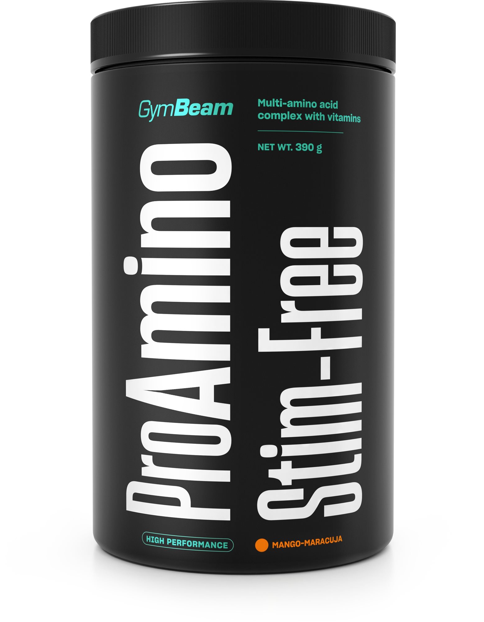 GymBeam ProAMINO stim-free 390 g,  mango maracuja Aminokyseliny