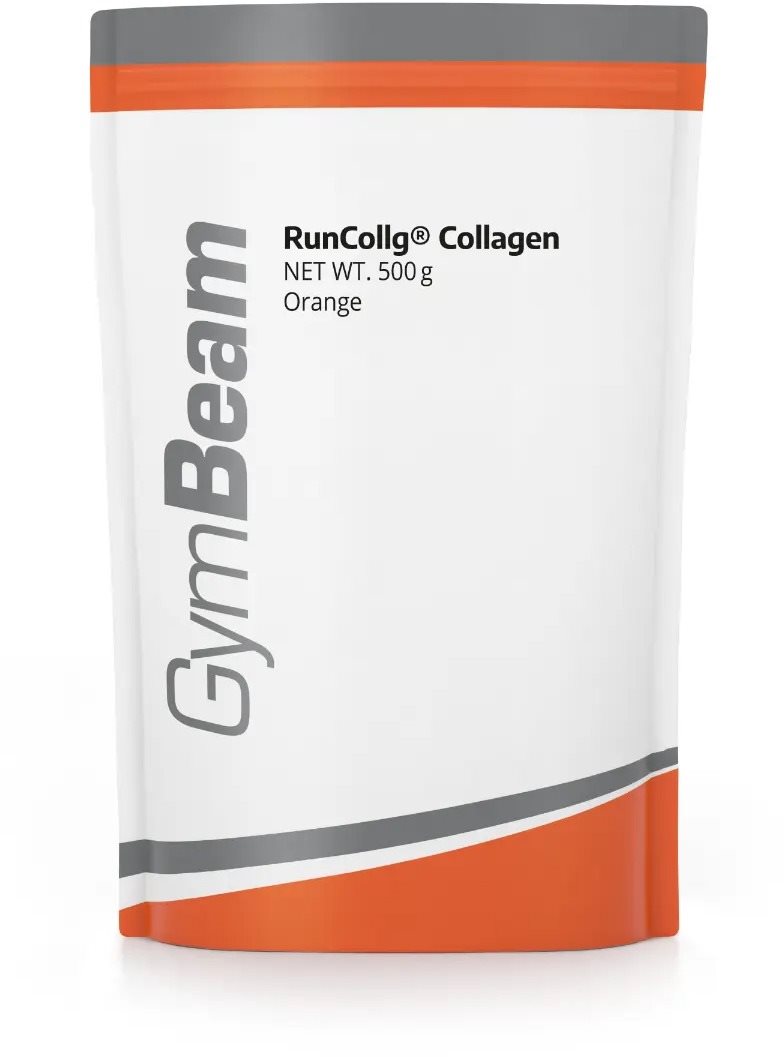 GymBeam RunCollg hidrolizált kollagén 500 g, orange Ízület erősítő