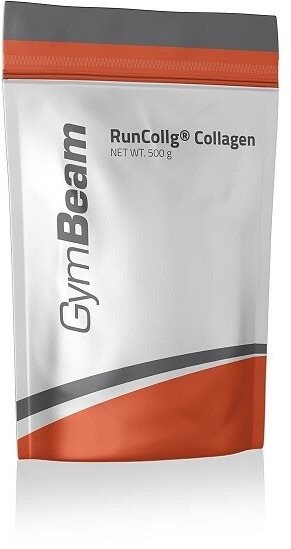 GymBeam RunCollg hidrolizált kollagén 500 g, strawberry kiwi Ízület...