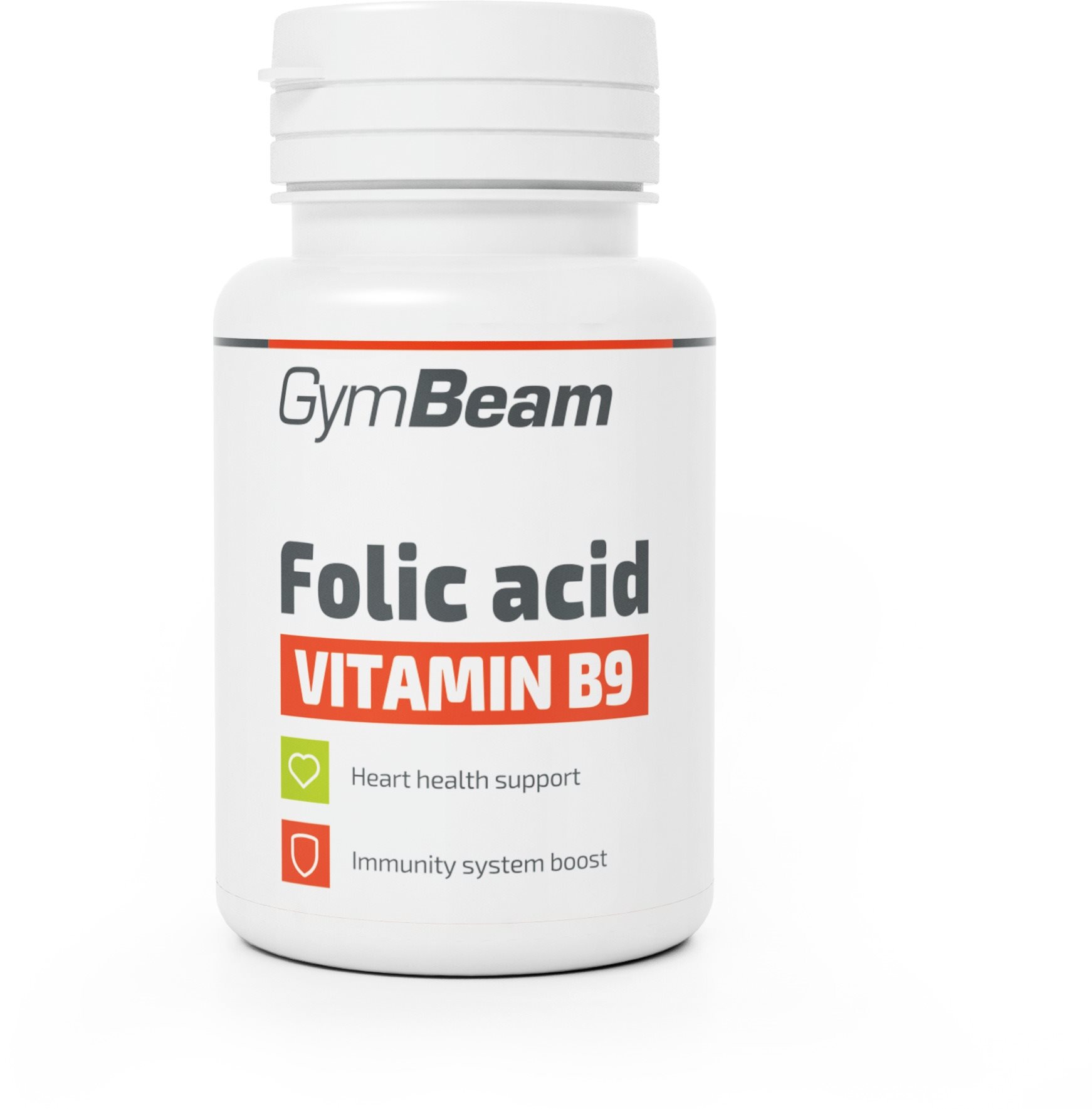 GymBeam Kyselina listová (vitamín B9),  90 tablet Vitamín B
