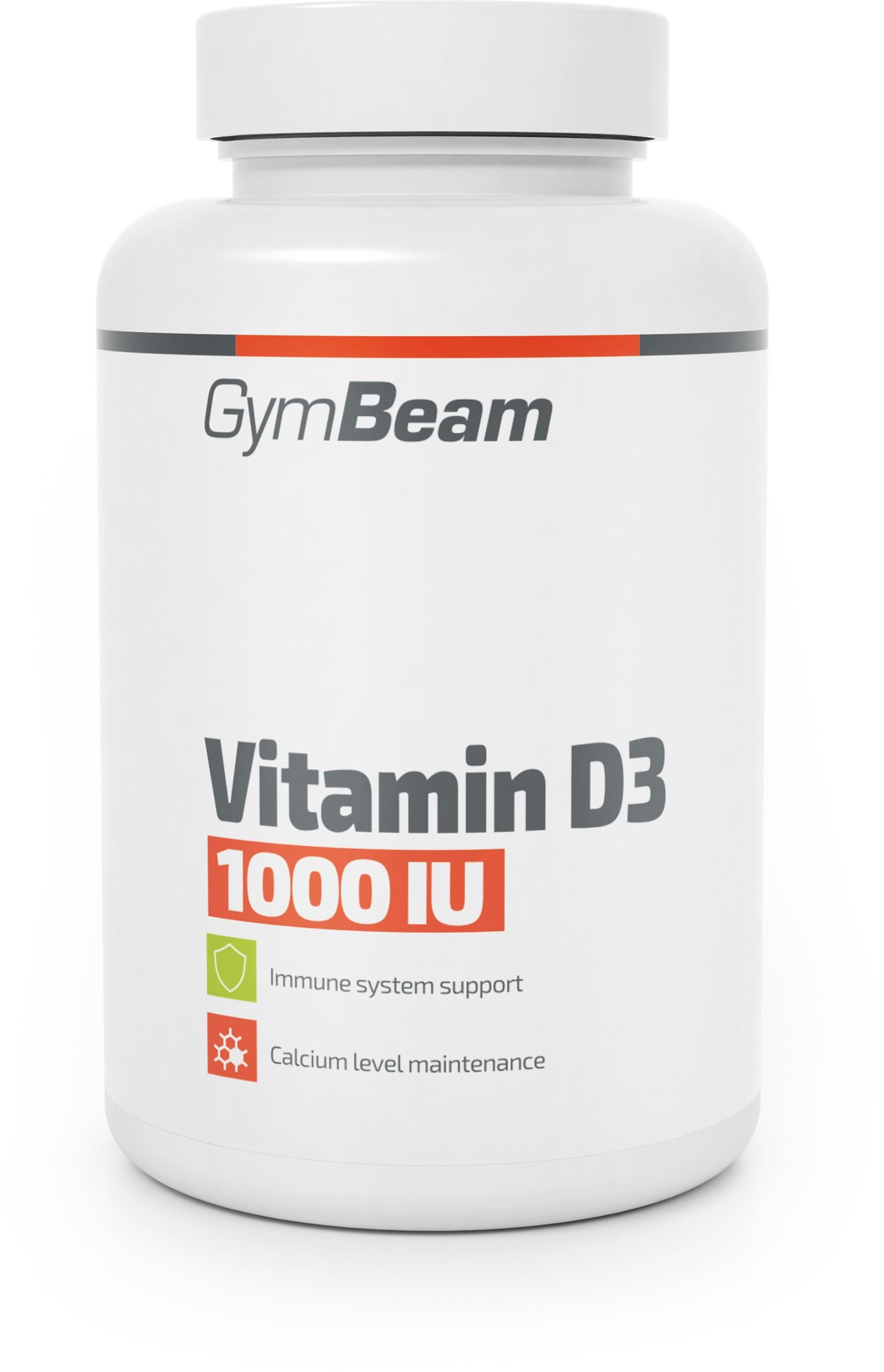 GymBeam D3-vitamin 1000 IU, 120 kapszula D-vitamin