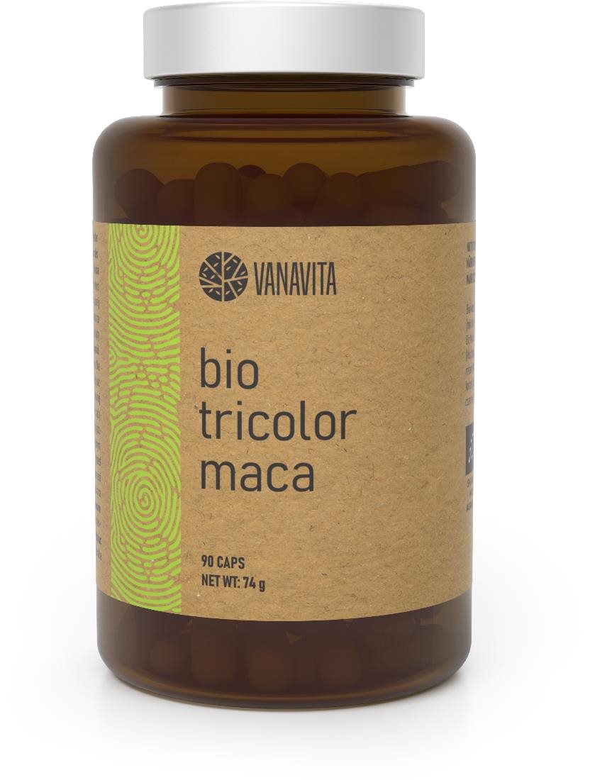 VanaVita BIO Tricolor Maca, 90 kapsúl Maca