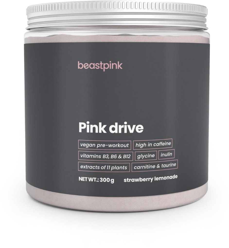 BeastPink Pink Drive 300g, strawberry lemonade Anabolizér