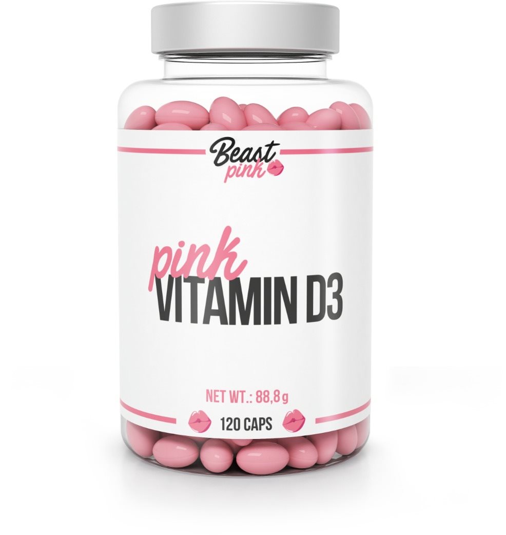 BeastPink Pink D3-vitamin, 120 kapszula D-vitamin