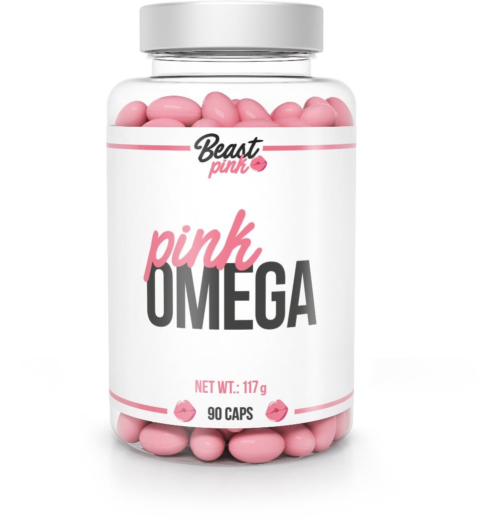 BeastPinkí Pink Omega, 90 kapsúl Omega-3