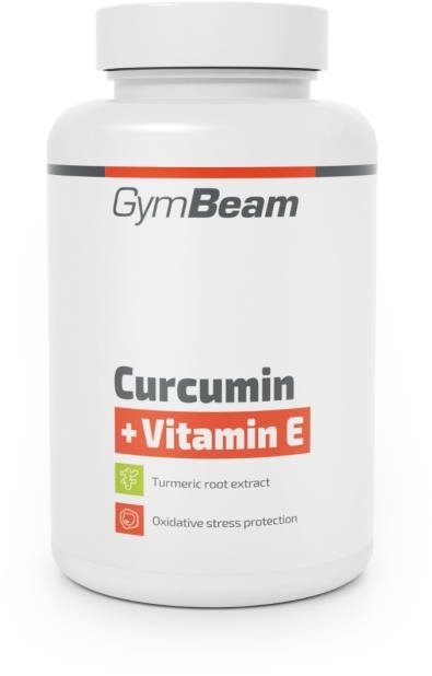 GymBeam Kurkumin + E-vitamin, 90 tabletta Étrend-kiegészítő