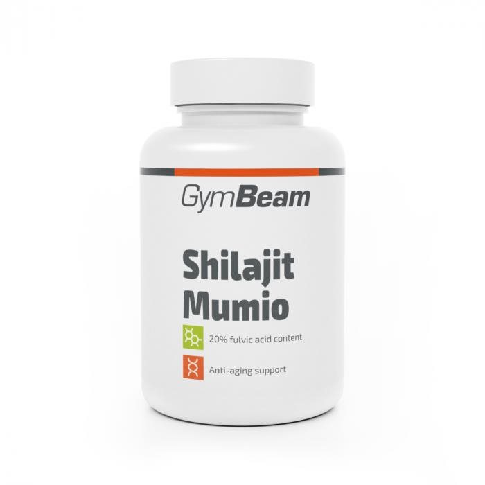 GymBeam Shilajit, 60 kapsúl Doplnok stravy