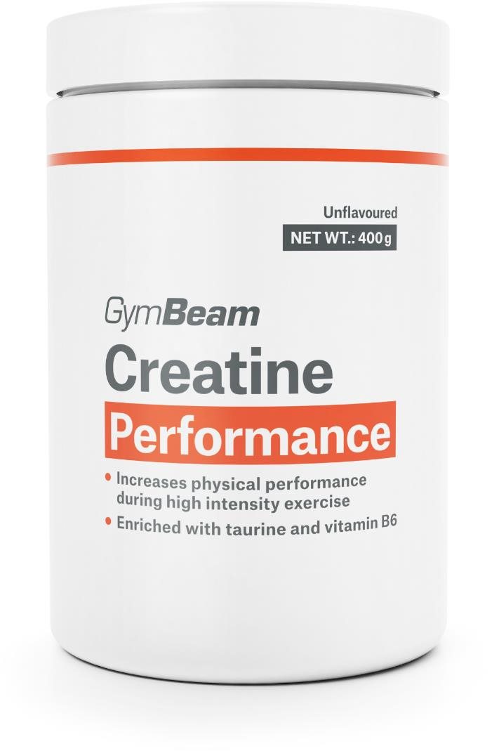 GymBeam Creatine Performance 400 g, ízesítés nélkül Kreatin