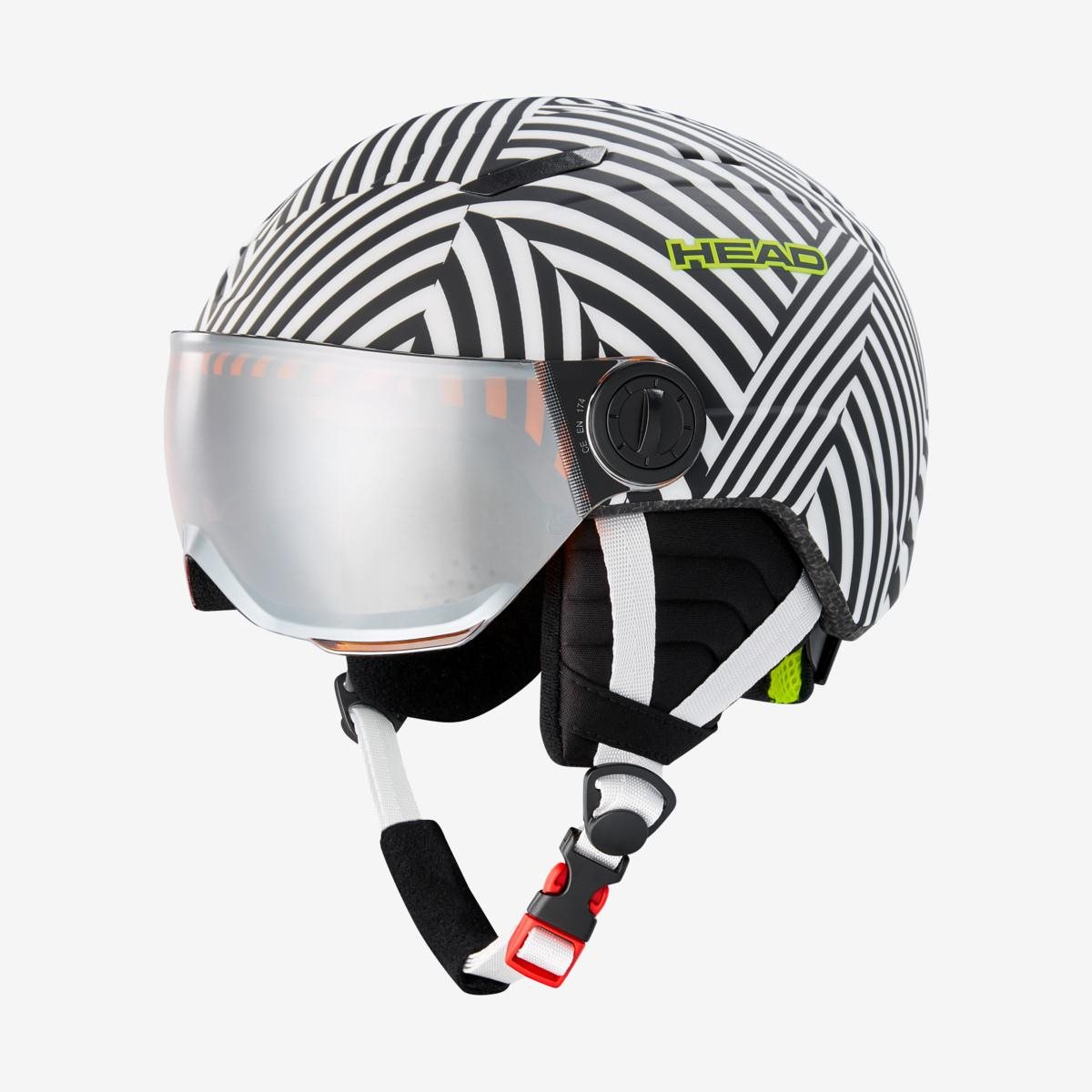HEAD Mojo Visor razzle XXS Lyžiarska prilba