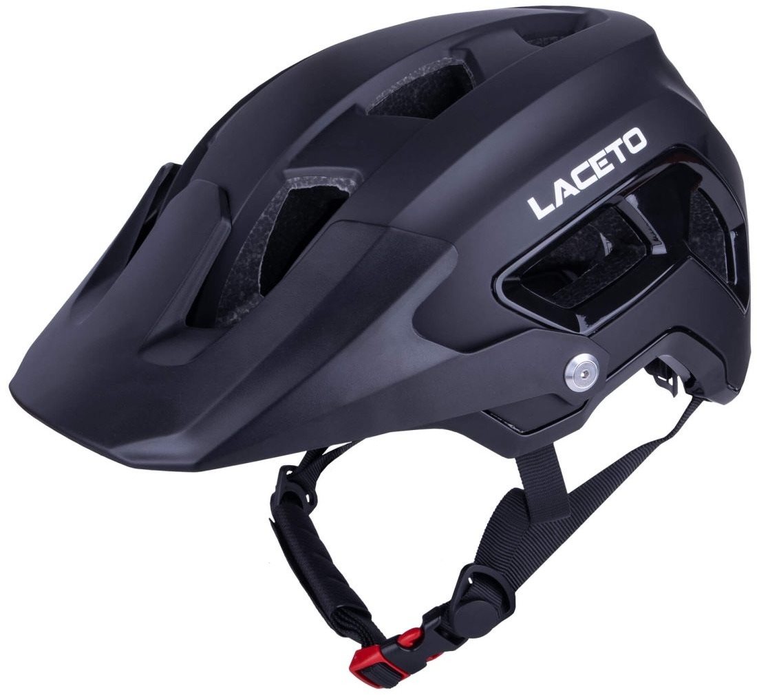 LACETO Cyklistická prilba Rapido Black M Prilba na bicykel