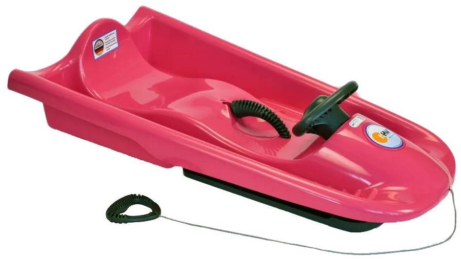 HAMAX Boby řiditelné KHW Snow Flyer tmavě růžové Boby