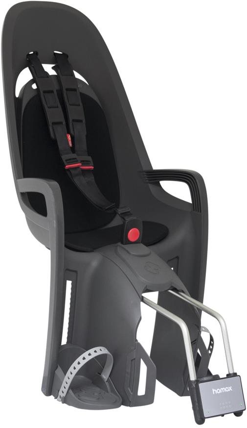 HAMAX Cyklosedačka s uzamykateľným zámkom Zenith grey/black Detská...