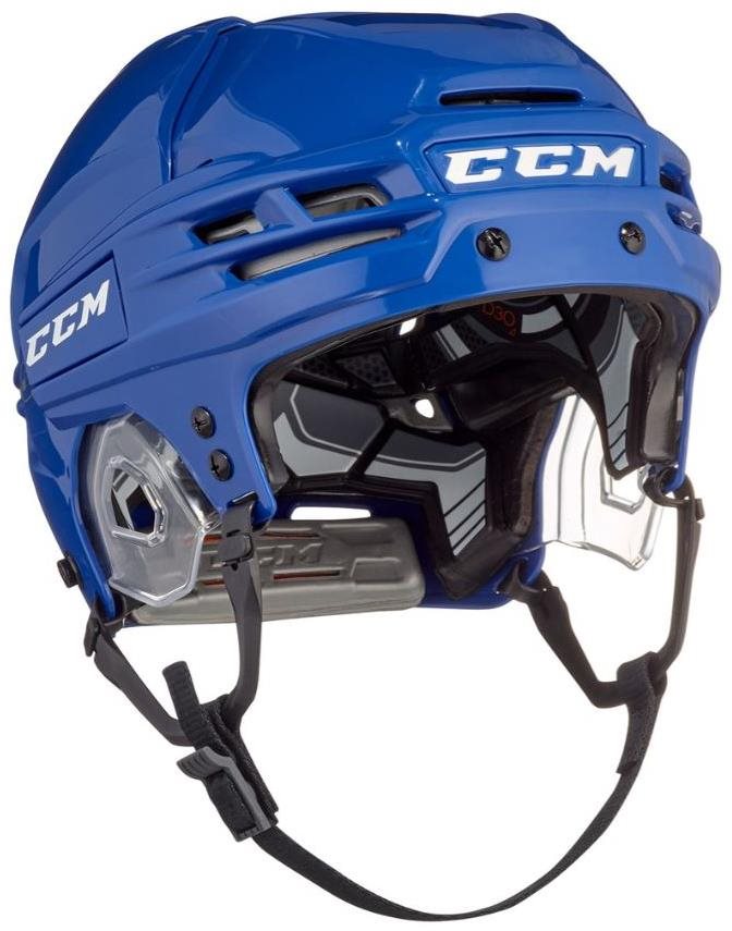 CCM Tacks 910 SR, modrá, Senior, vel. M, 55-60cm Hokejová helma