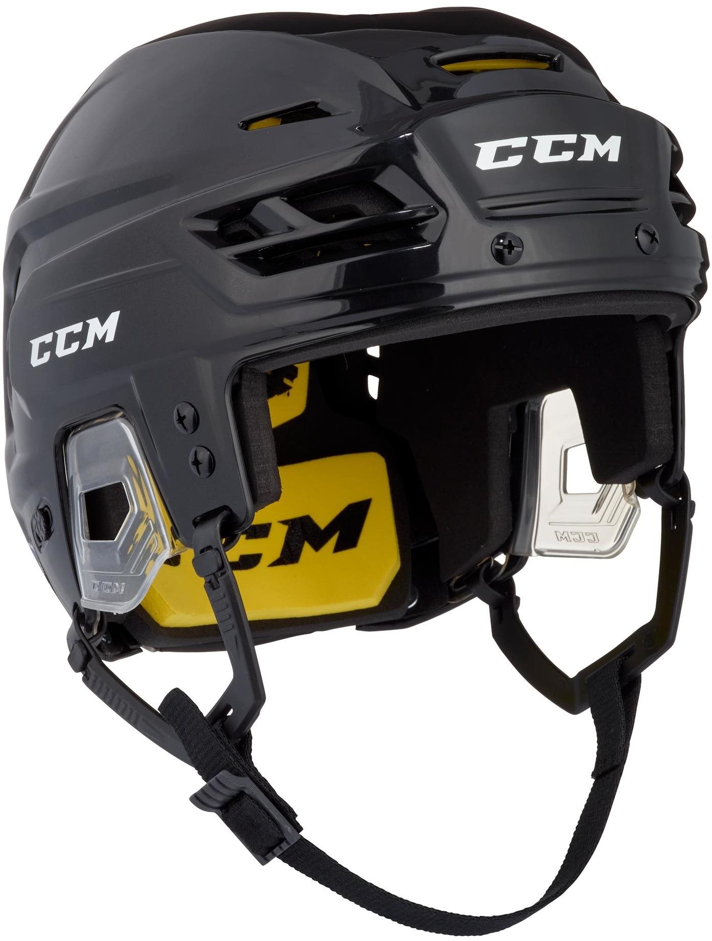CCM Tacks 210 SR, černá, Senior, S, 52-57cm Hokejová helma