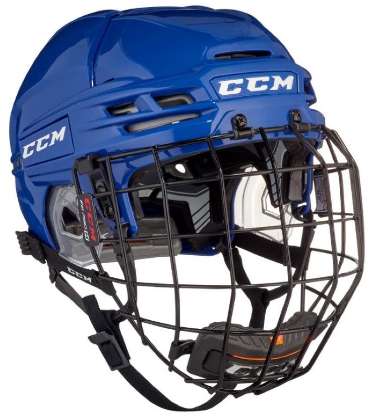 CCM Tacks 910 Combo SR, bílá, Senior, XS, 51-55cm Hokejová helma