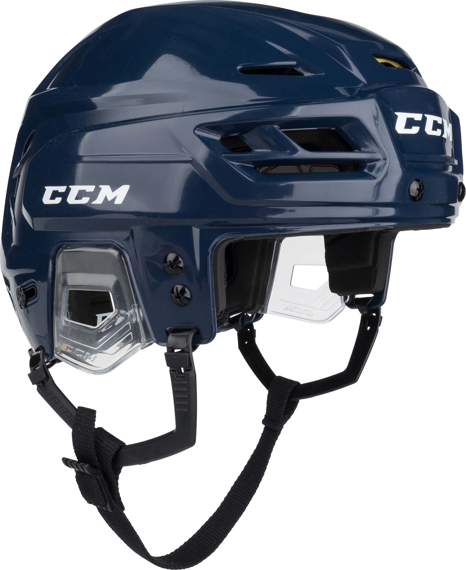 CCM Tacks 310 SR, tmavě modrá, Senior, vel. S, 51-56cm Hokejová helma