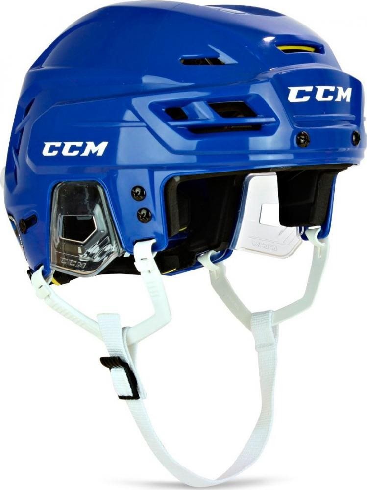 CCM Tacks 310 SR, modrá, Senior, vel. L, 57-62cm Hokejová helma