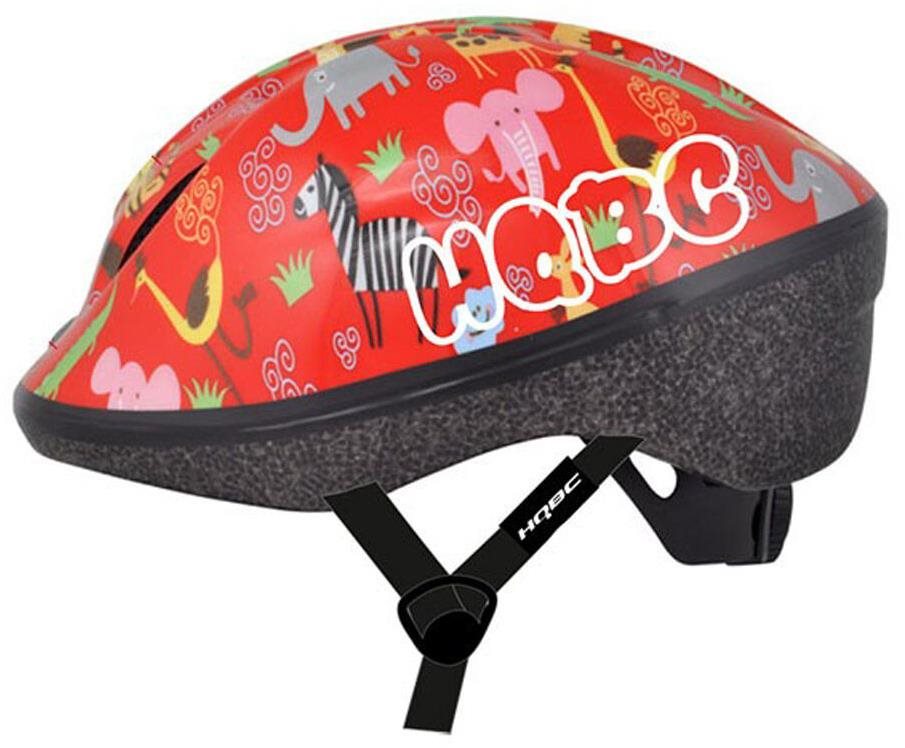 HQBC Longus Animals červená Prilba na bicykel