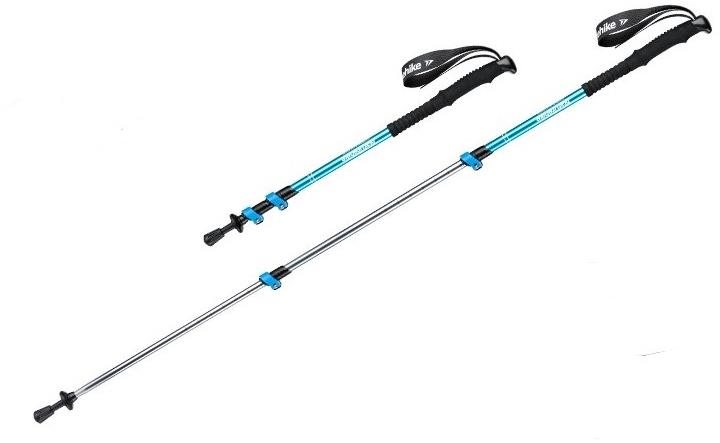 Naturehike Trekingová palica modrá, 62 – 135 cm Trekingová palica