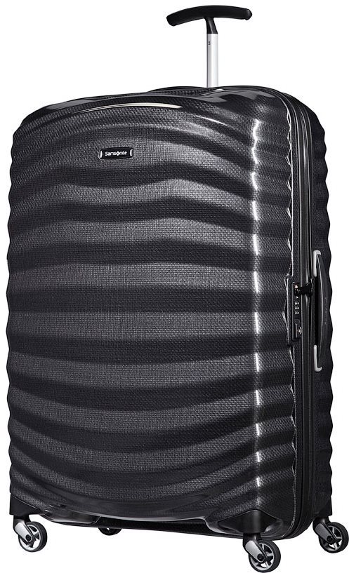 Samsonite LITE-SHOCK 1 Spinner 75/28 Black Cestovný kufor