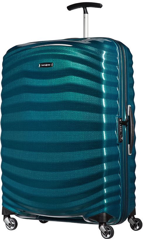 Samsonite LITE-SHOCK 1 Spinner 75/28 Petrol Blue Bőrönd