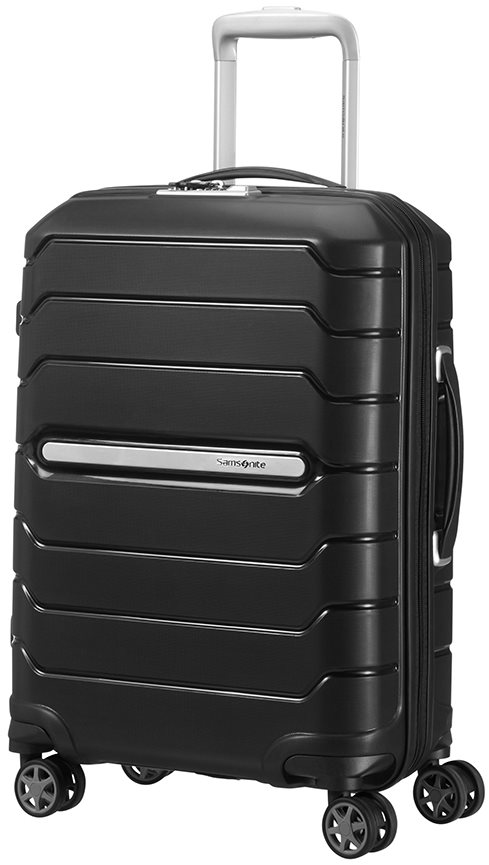 Samsonite Flux SPINNER 55/20 EXP Black Cestovný kufor