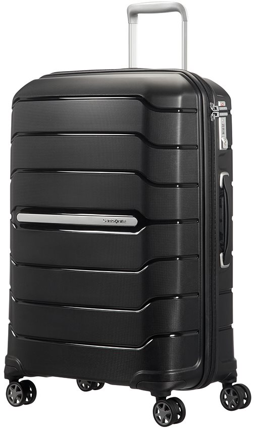 Samsonite Flux SPINNER 69/25 EXP Black Cestovný kufor