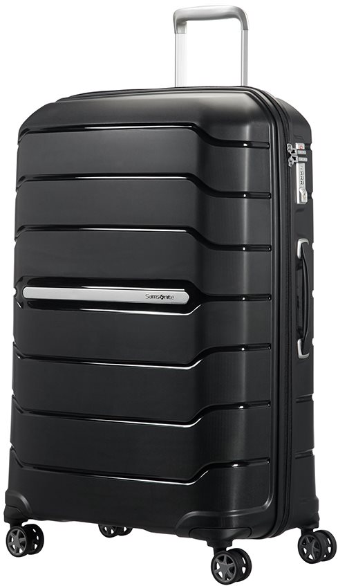 Samsonite Flux SPINNER 75/28 EXP Black Cestovný kufor