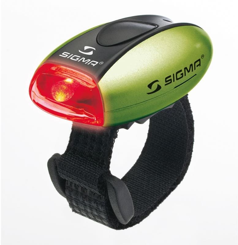 Sigma Micro zelená/zadné svetlo LED-červená Svetlo na bicykel