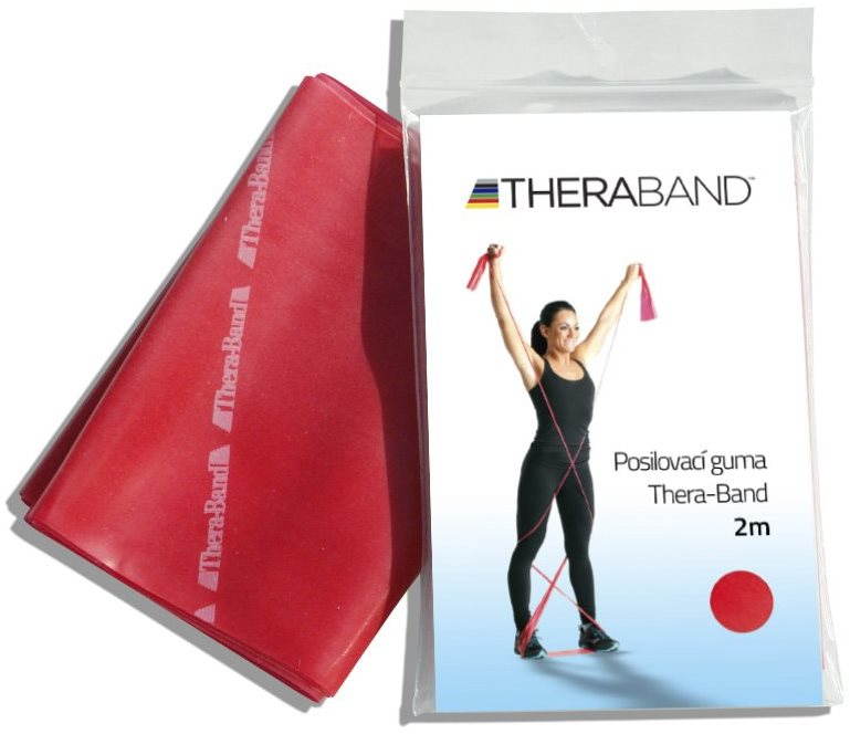 Thera-Band 2 m červená Guma na cvičenie