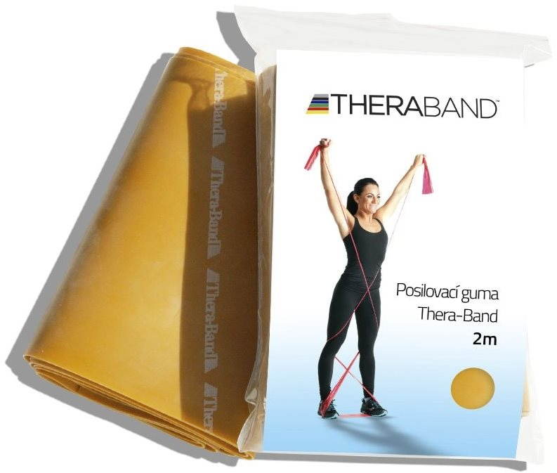 Thera-Band 2 m zlatá Guma na cvičenie