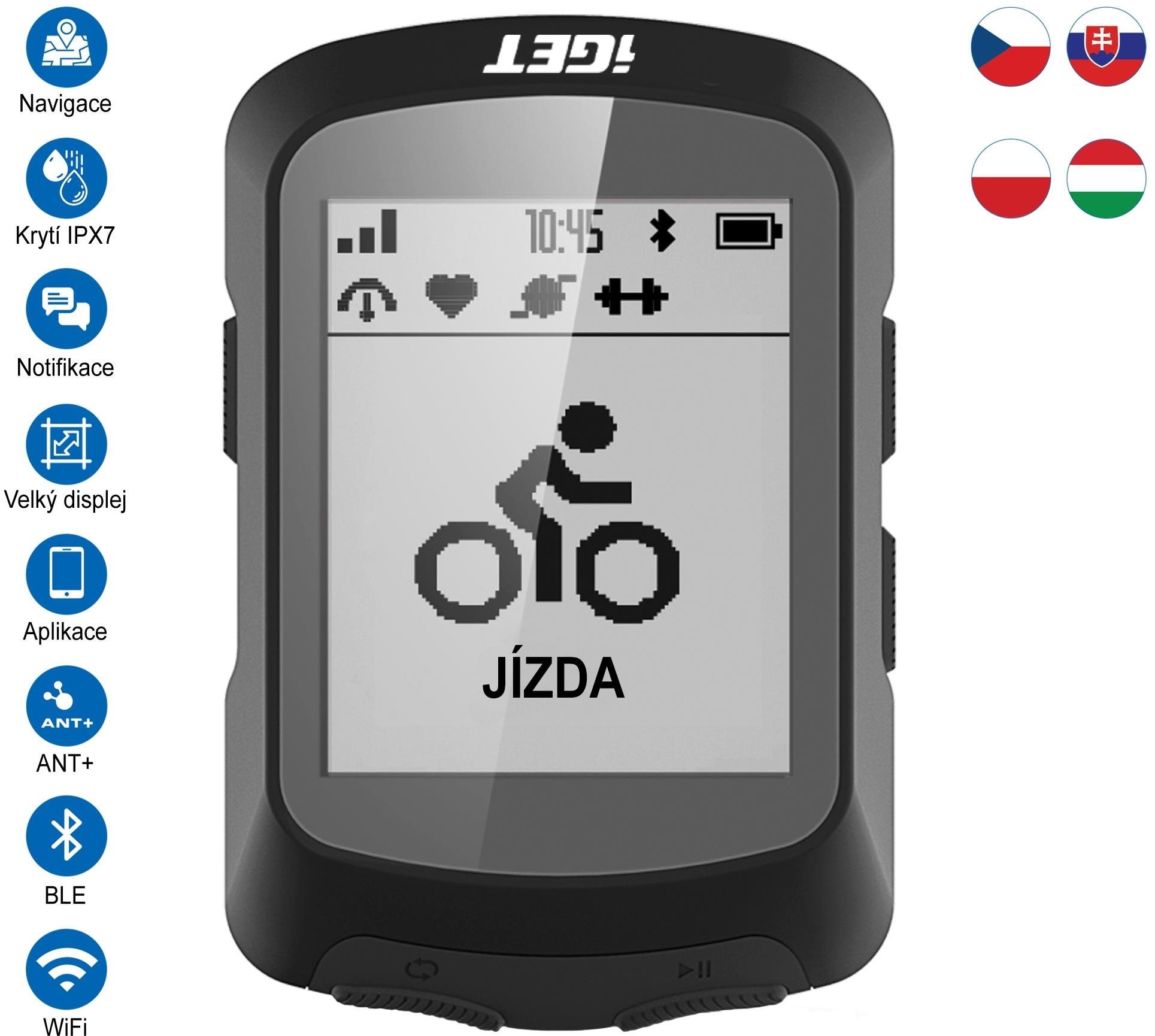 iGET CYCLO C220 GPS GPS navigácia