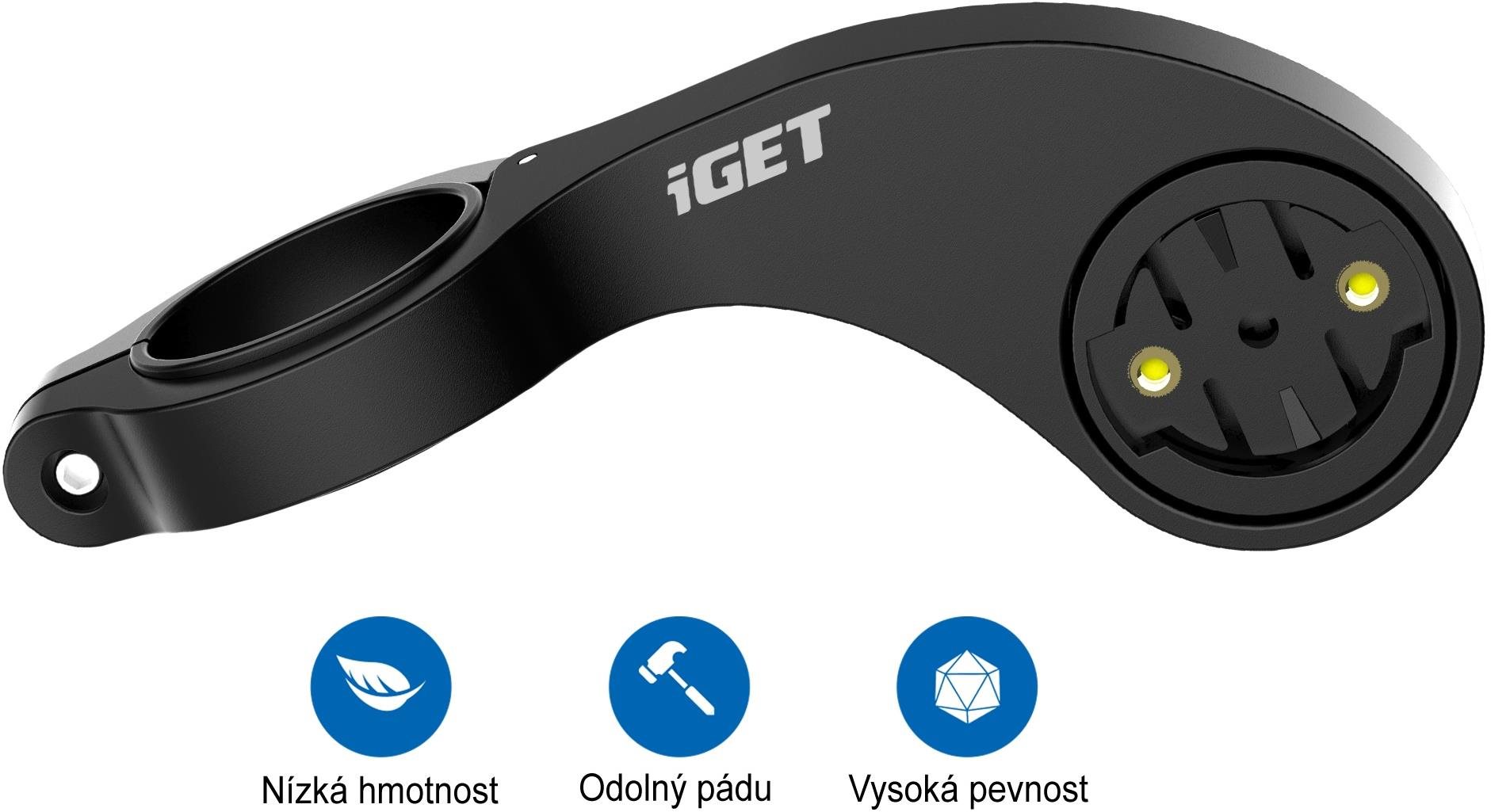 iGET AC200 – Predsunutý držiak na riadidlá Príslušenstvo na bicykel