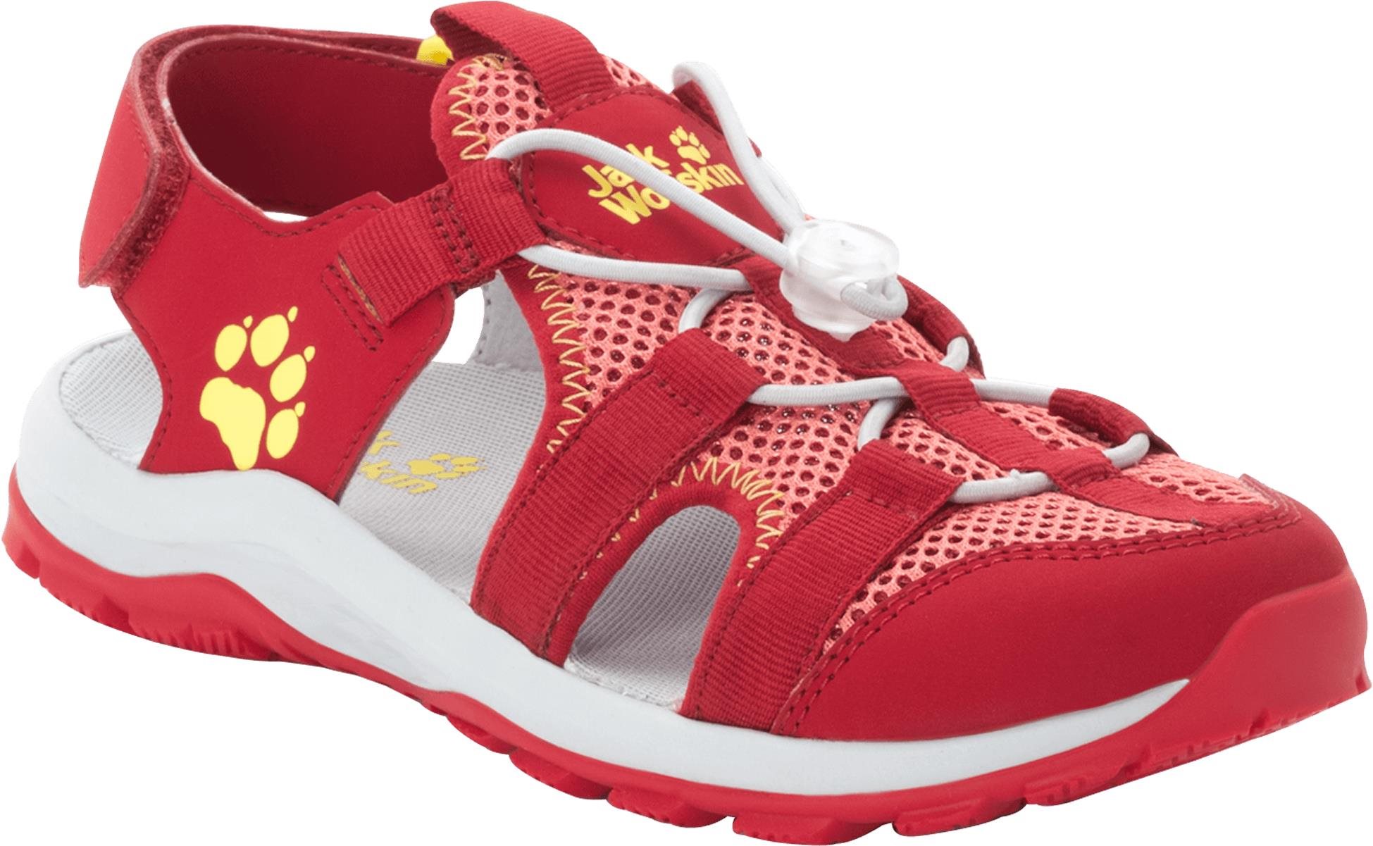 Jack Wolfskin Outdoor Action Sandal K červená/žltá EU 34/206 mm...