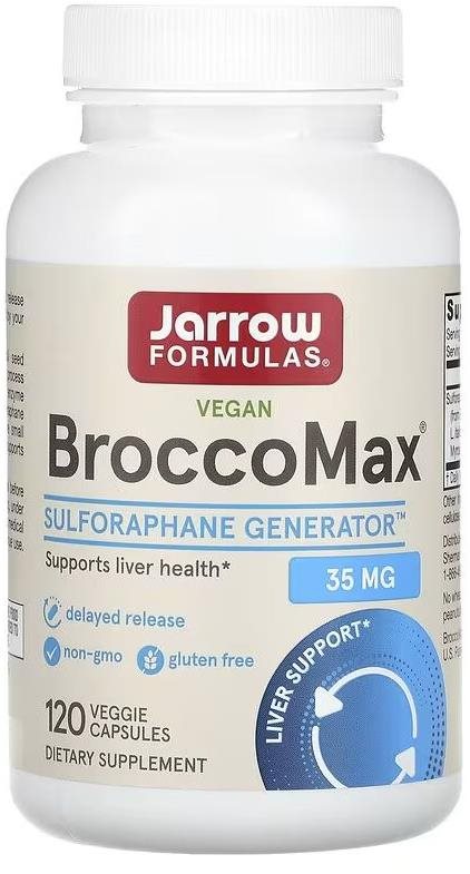 Jarrow Formulas BroccoMax, 120 veg kapslí Doplněk stravy