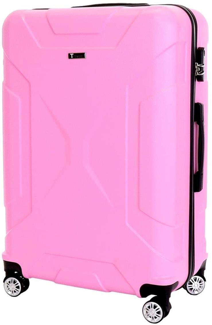 T-class® Cestovný kufor VT21121, ružová, XL Cestovný kufor
