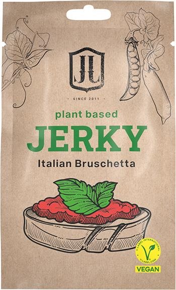 Juhočeské Jerky Vegan Bruschetta 20 g Sušené mäso