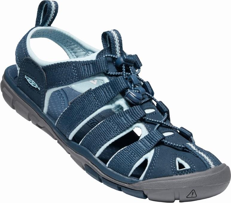 Keen Clearwater CNX Women navy/blue glow EU 38,5/241 mm Sandále