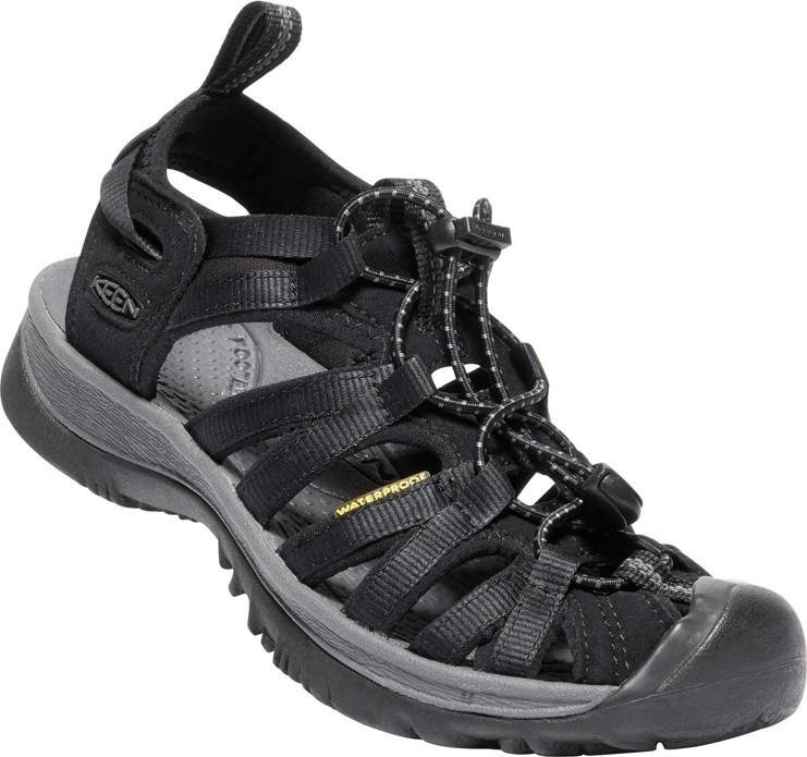 KEEN WHISPER WOMEN čierna/sivá EU 37/235 mm Sandále