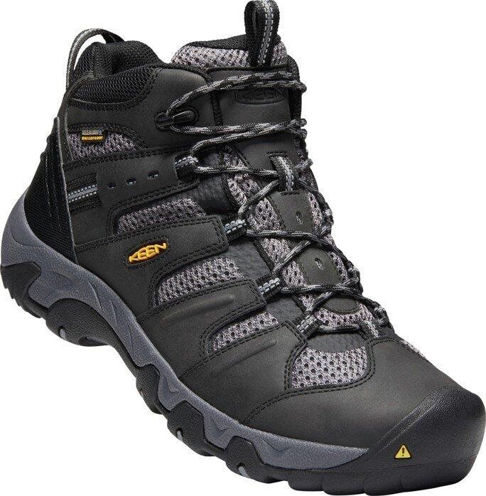 Keen Koven MID WP M čierne/sivé EU 44/273 mm Trekingové topánky