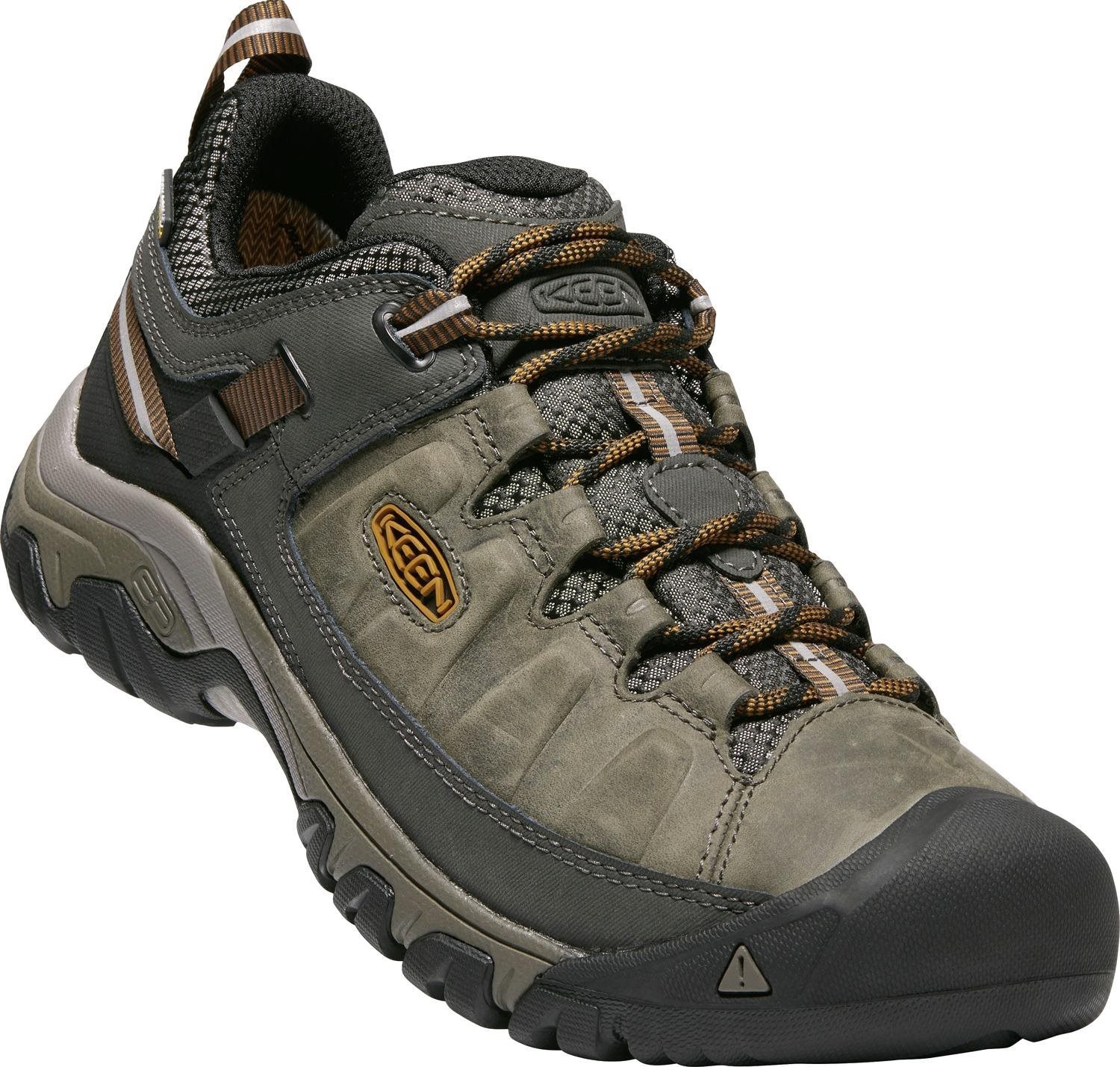 Keen Targhee Iii Wp Men Black Olive/Golden Brown khaki/sivá EU 40,5...