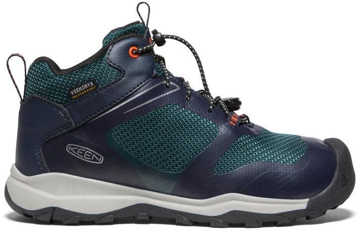 Keen Wanduro Mid Wp Youth Sky Captain/Sea Moss zelená/modrá EU 37 /...