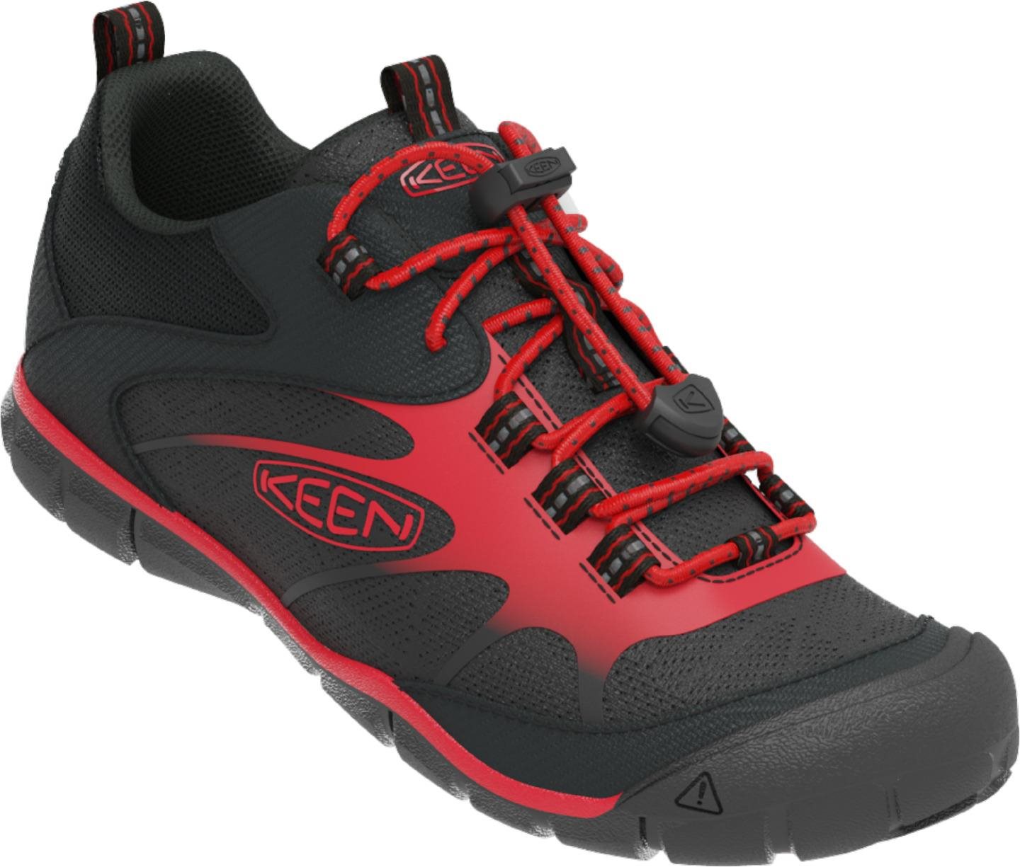 Keen Chandler 2 Cnx Children Black/Red Carpet EU 26 / 156mm Túracipő
