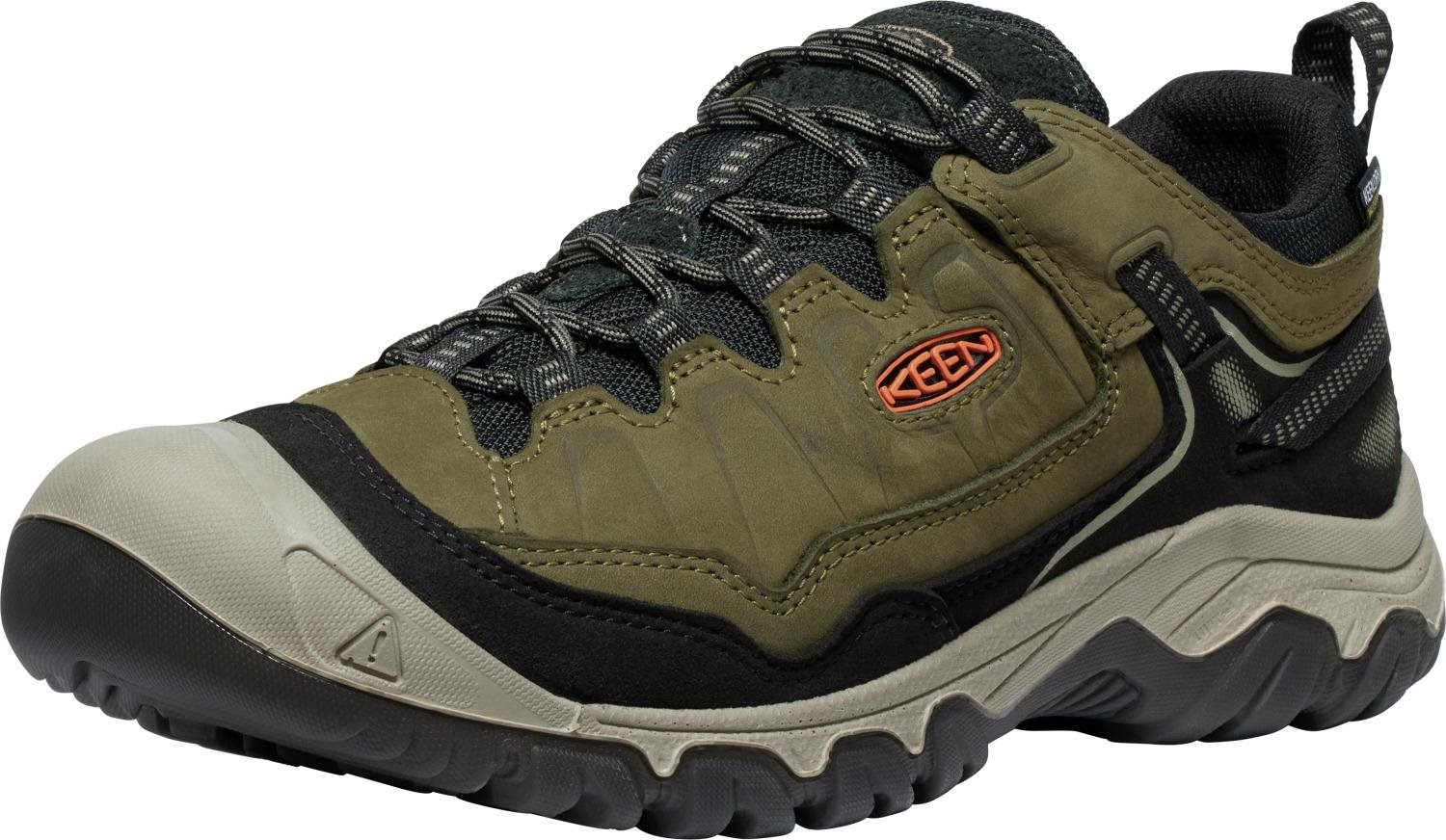 Keen Targhee Iv Wp Men Dark Olive/Gold Flame EU 42,5 / 267mm Túracipő