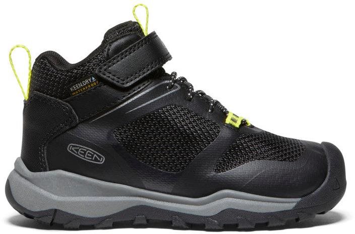 Keen Wanduro Mid Wp Children Black/Silver EU 29 / 171mm Túracipő