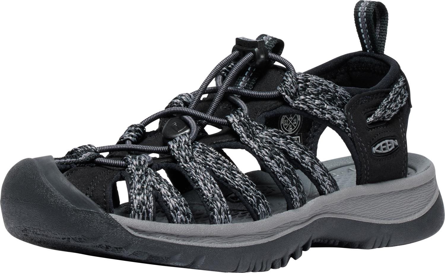 Keen Whisper Women Black/Steel Grey EU 41/262 mm Sandále