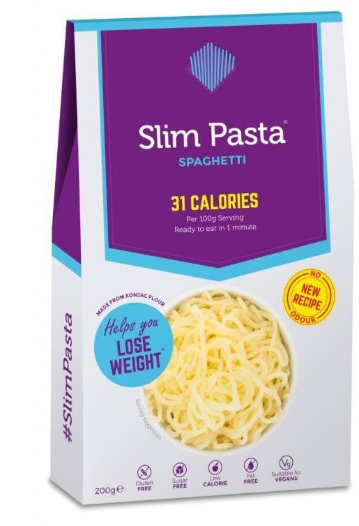 SlimPasta Konjakové špagety bez nálevu 200 g Keto diéta