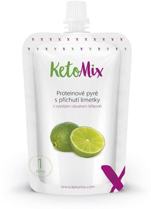 KetoMix Proteínové pyré s príchuťou limetky Keto diéta