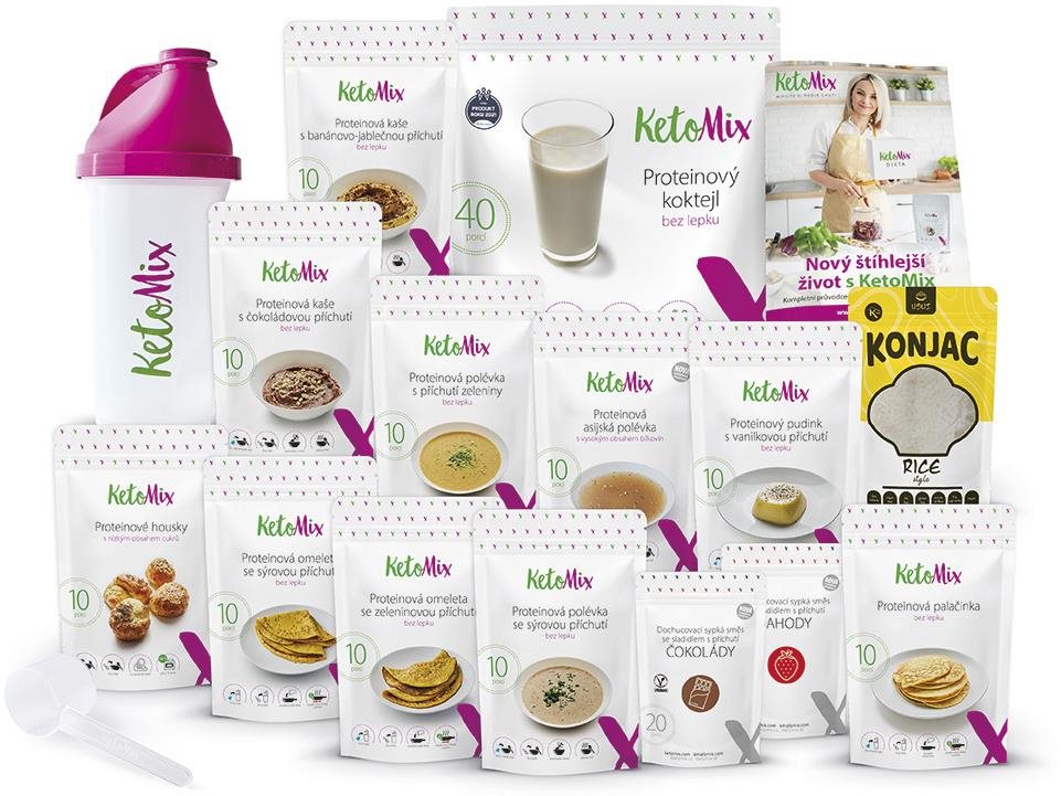 KetoMix Balíček keto diéty KetoMix na 4 týždne Keto diéta